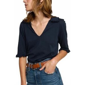 NEW NATION LTD allison tee in night sky